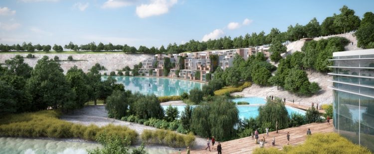 National Quarry Restoration Competition Win for One Quarry restoration and residential design