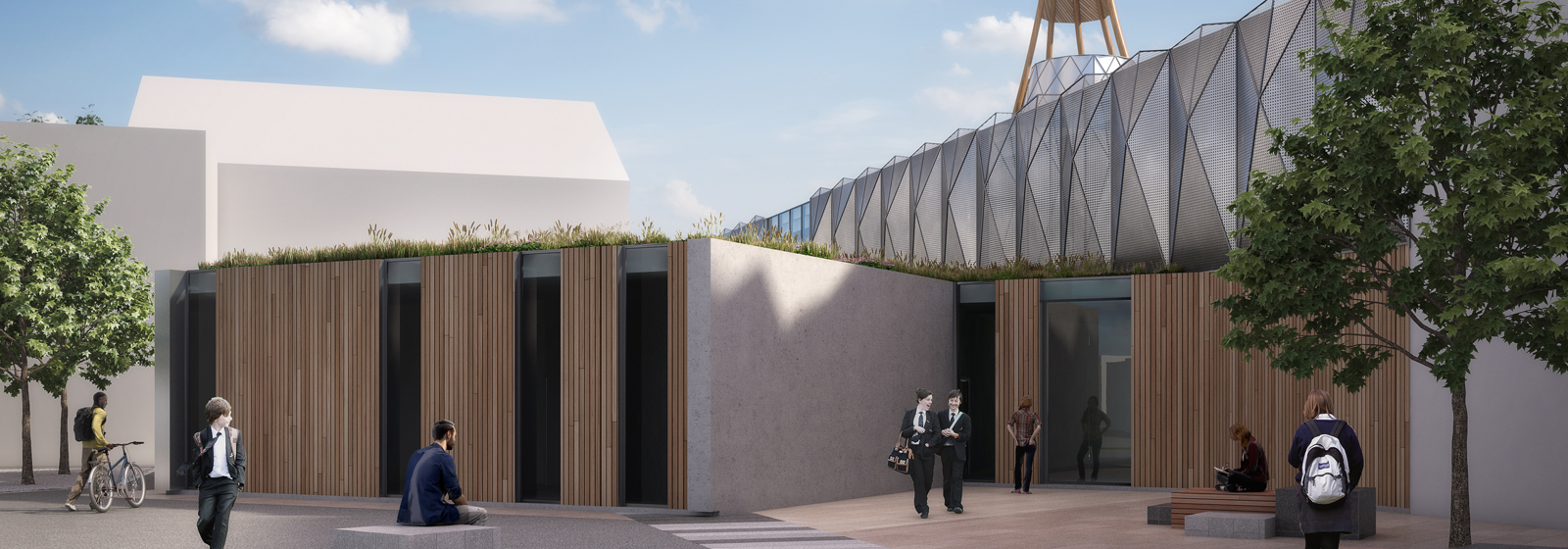 CWLC Performing Arts, Multi-functional Building and Bell Tower
