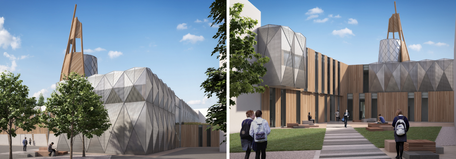 CWLC Performing Arts, Multi-functional Building and Bell Tower