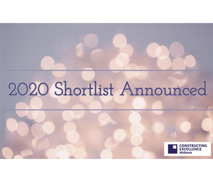 ONE has been shortlisted for 4 Constructing Excellence Awards