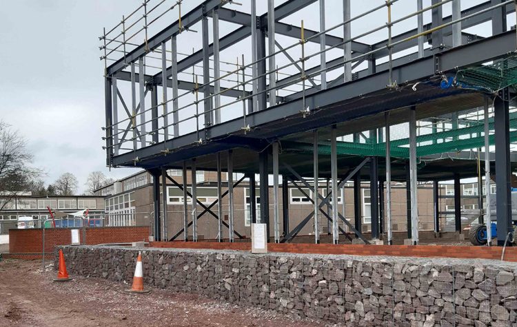 New Modern Languages building is taking shape Education architecture