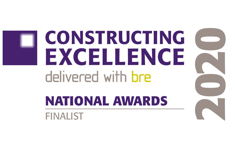 ONE is a finalist in 3 National CE Awards constructing excellence award