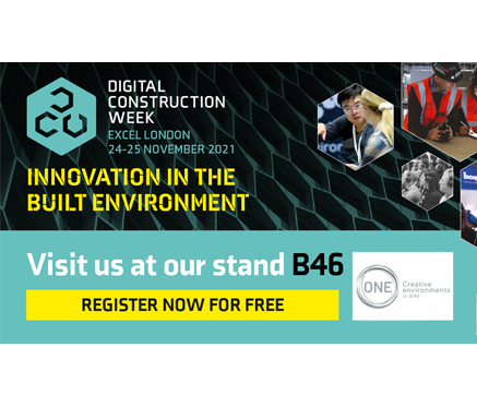 Visit ONE at Digital Construction Week