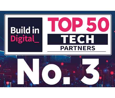 3rd place for ONE in Build in Digital’s Top 50 Tech Partners Position 3 in Top 50