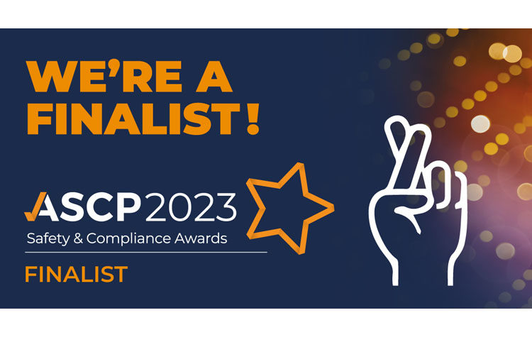 Finalist in Safety & Compliance Awards ASCP 2023 award