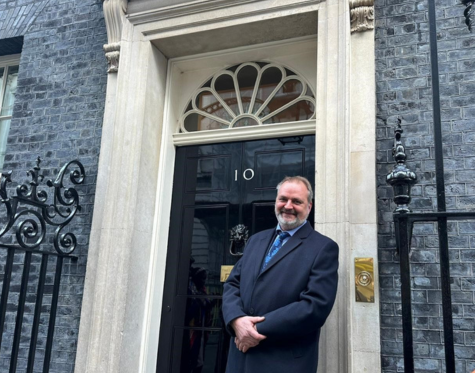 Director Mark Martin invited to 10 Downing Street