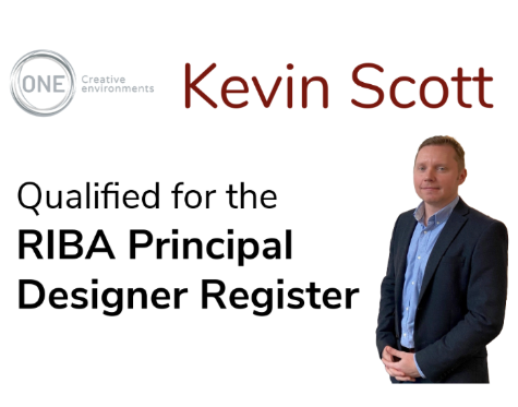 Kevin Scott has qualified for the RIBA Principal Designer Register