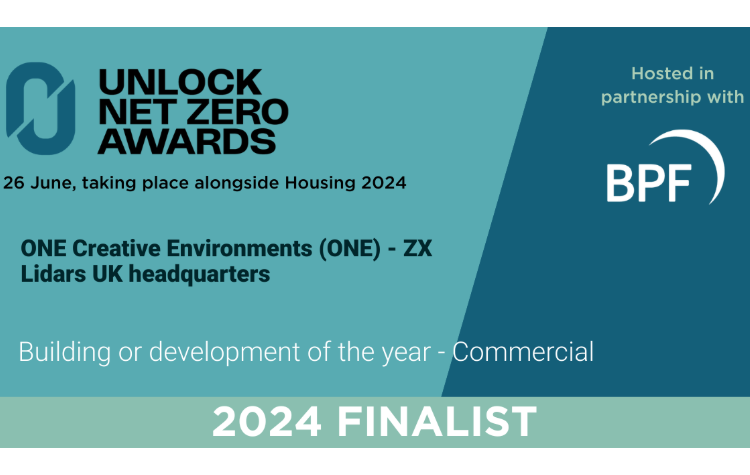 Shortlisted for two awards at the Unlock Net Zero Awards Untitled-7