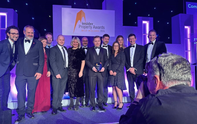 Winner of Commercial Development of the Year at the Insider West Midlands Awards Untitled - 2024-11-08T095243.011